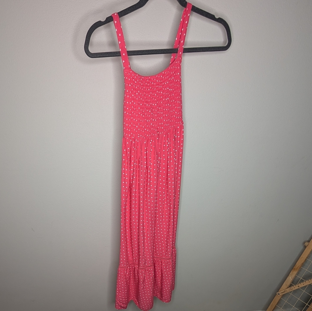 Cat & Jack Pink Polka Dot Casual Dress